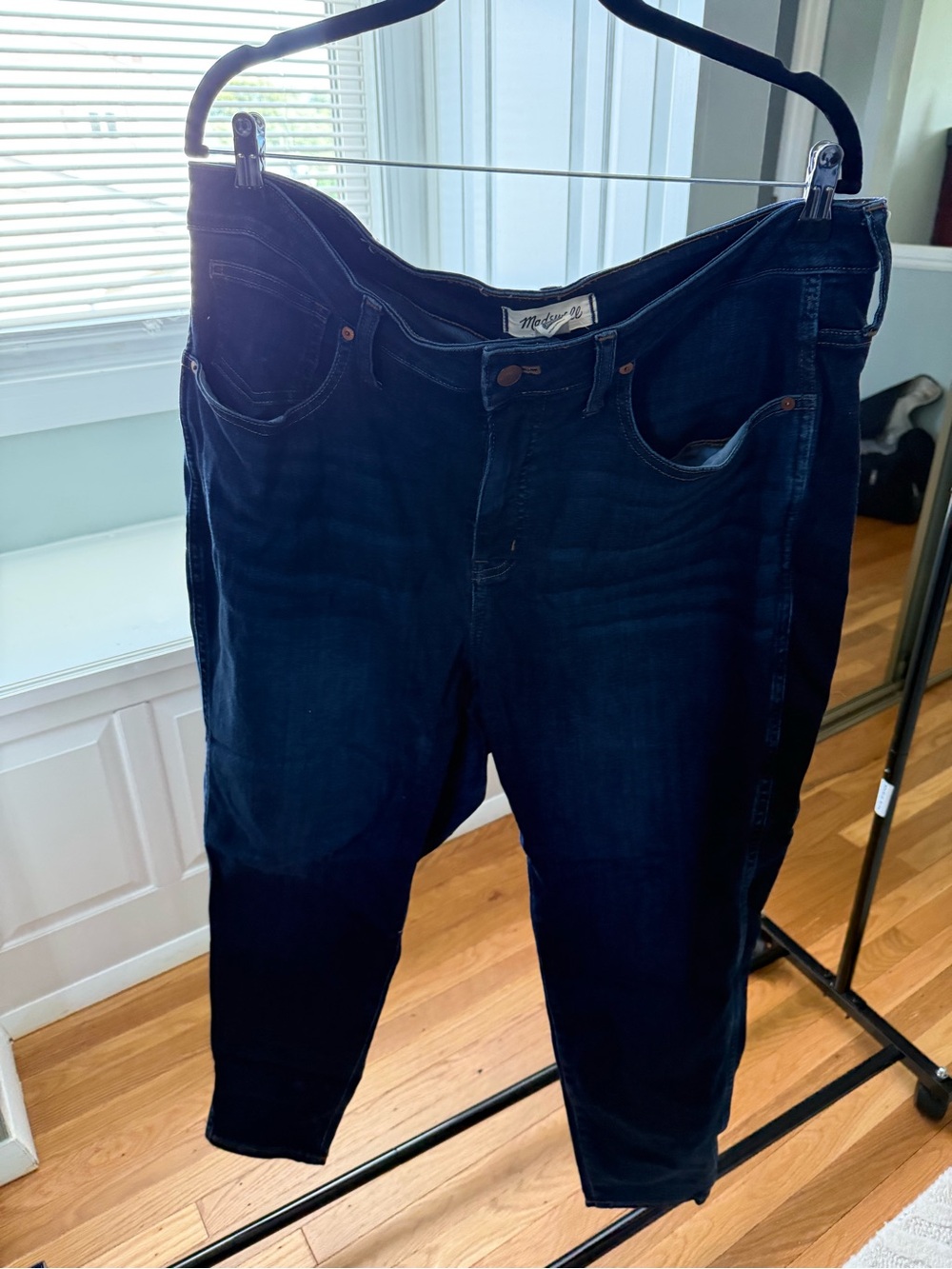 Madewell Skinny Jeans in Dark Indigo
